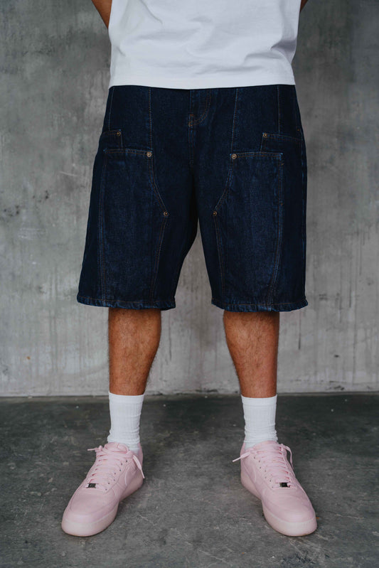 Kachan Denim Shorts Indigo