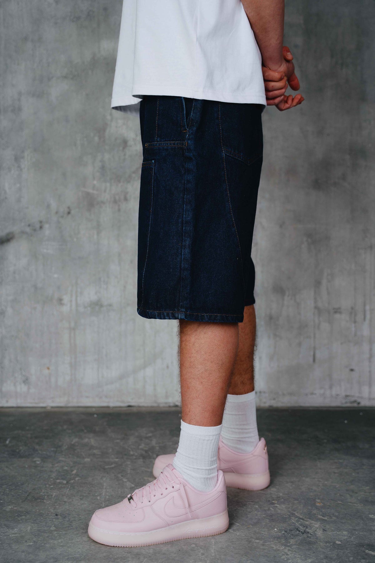 Kachan Denim Shorts Indigo