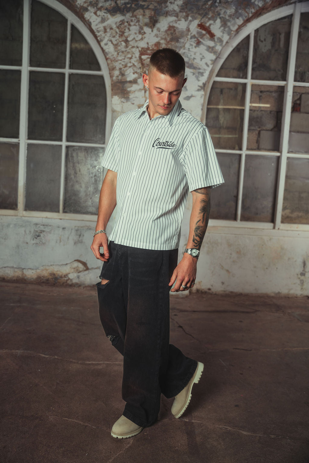 Wade Denim Ripped Jeans Black