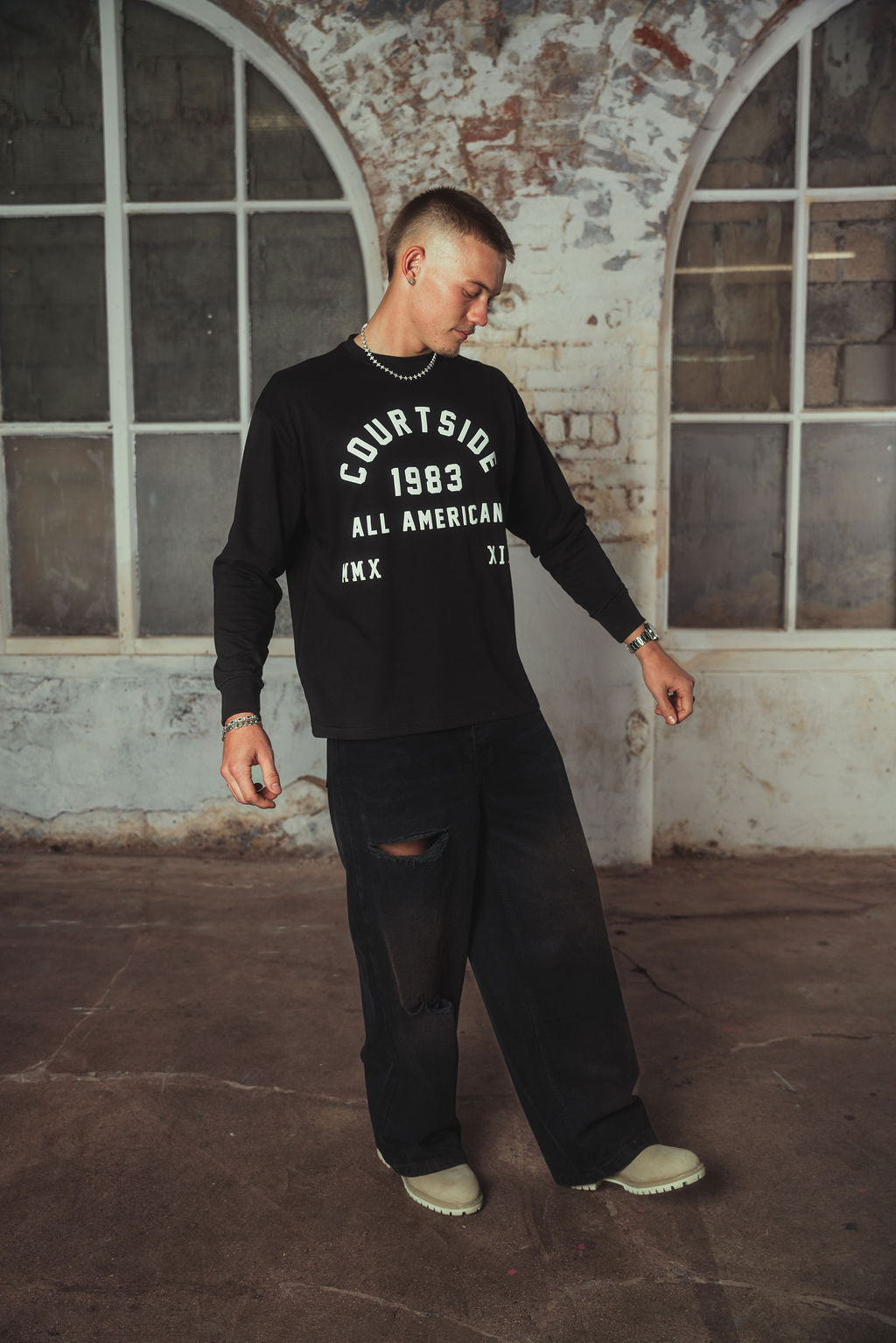 1983 Long Sleeve T-shirt Black