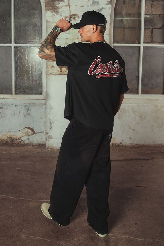 Elis Baseball Mesh Jersey Black