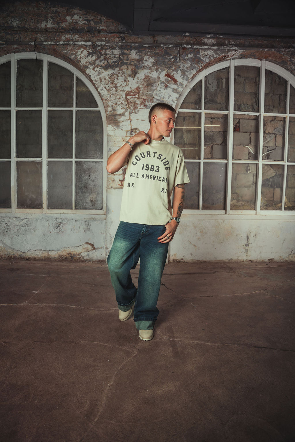 1983 T-shirt Biege
