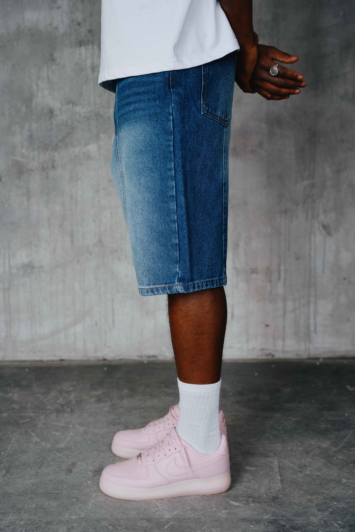 Bardo Denim Shorts Blue