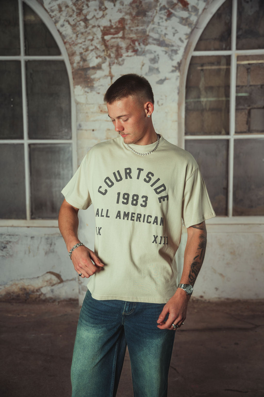 1983 T-shirt Biege