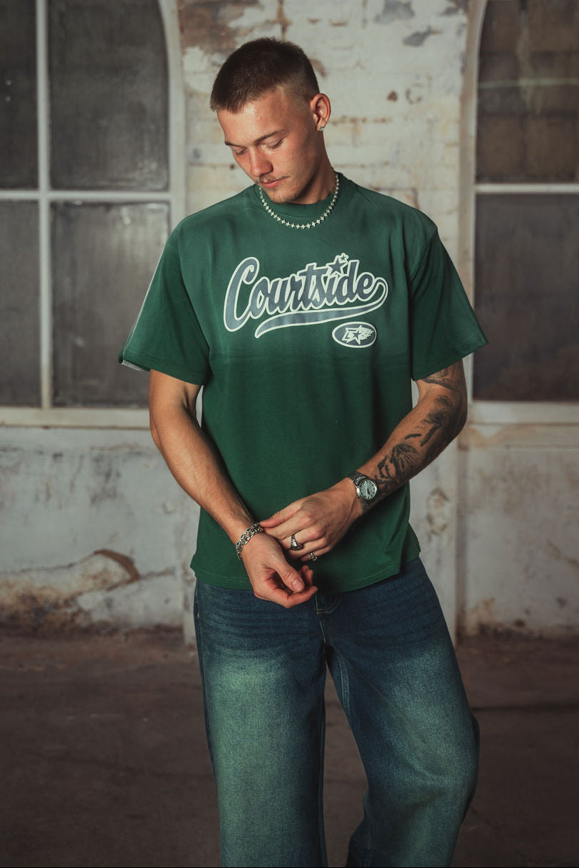 Lavine T-shirt Washed Green