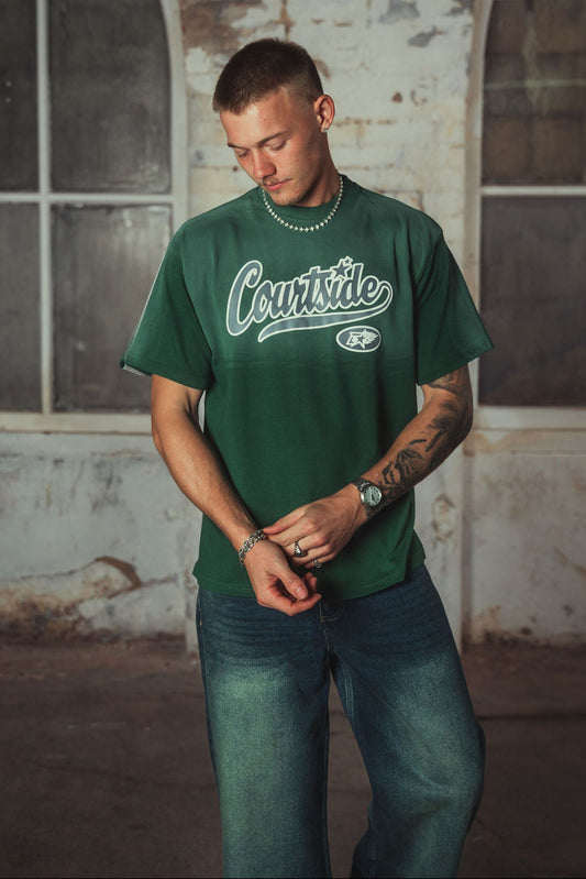 Lavine T-shirt Washed Green