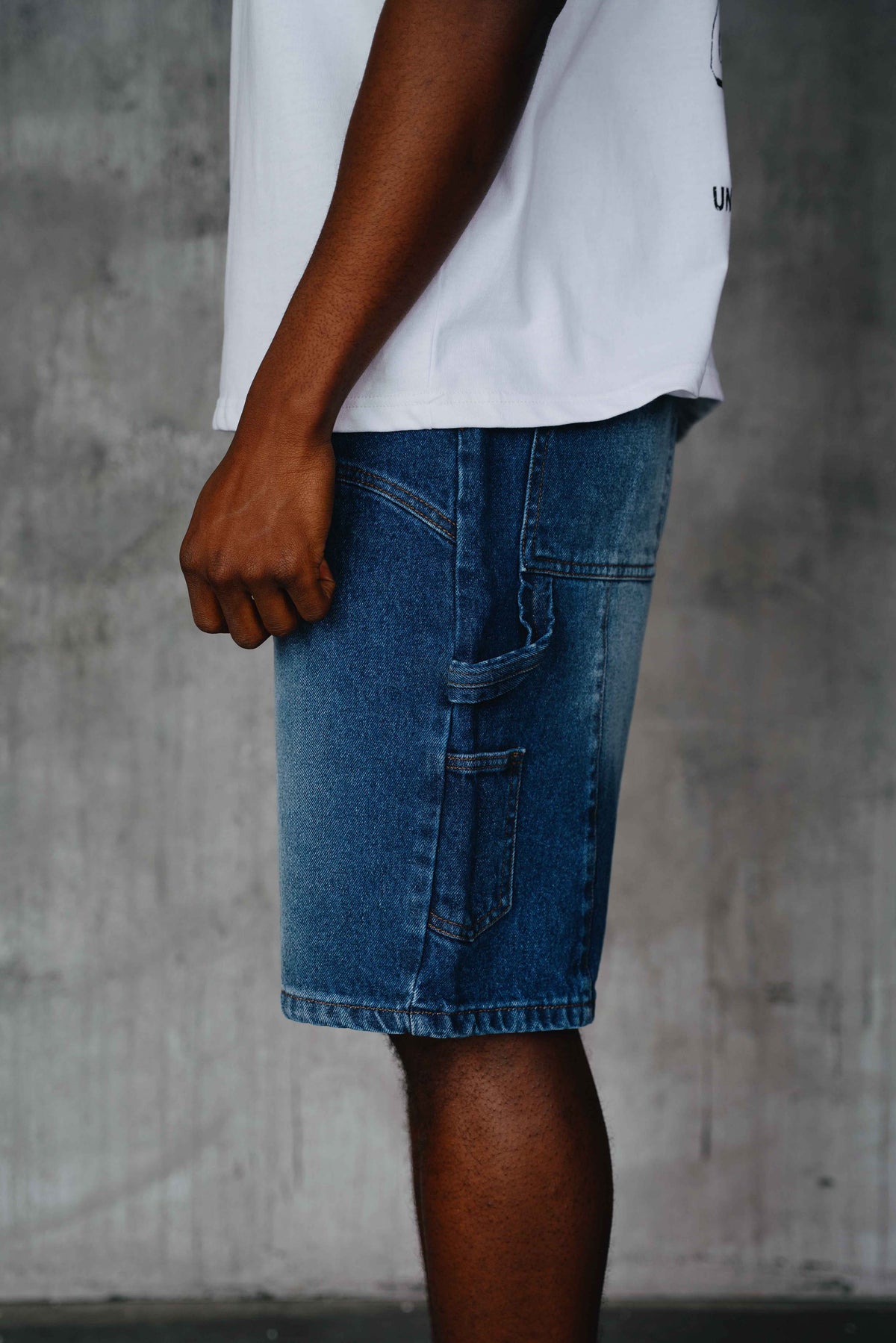 Howell Denim Shorts Blue