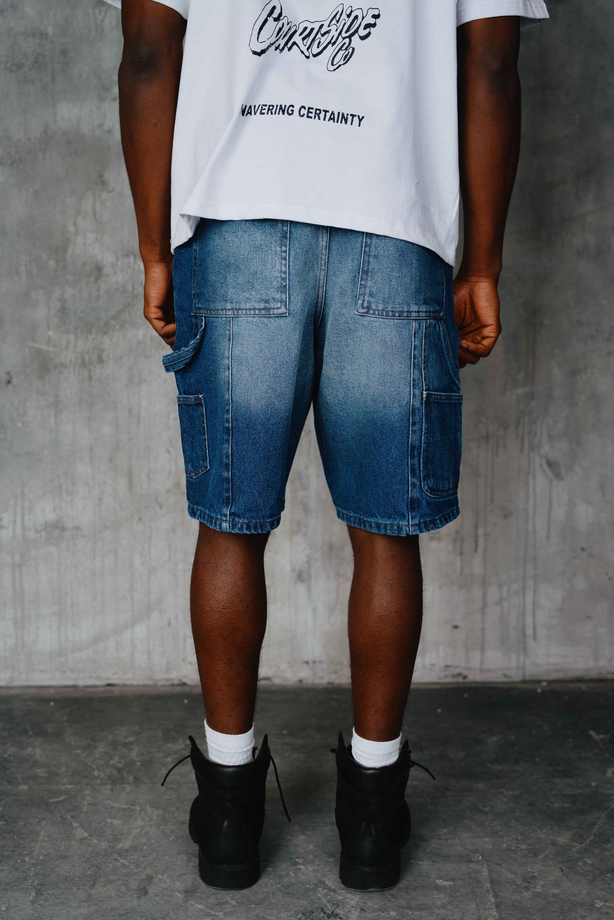 Howell Denim Shorts Blue