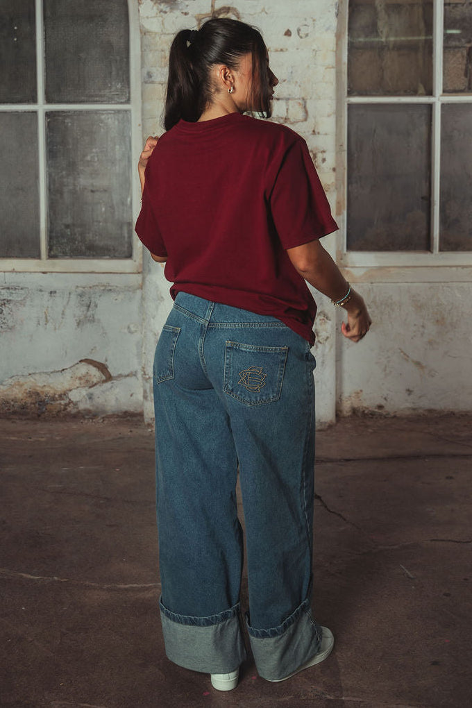 1983 T-shirt Burgundy