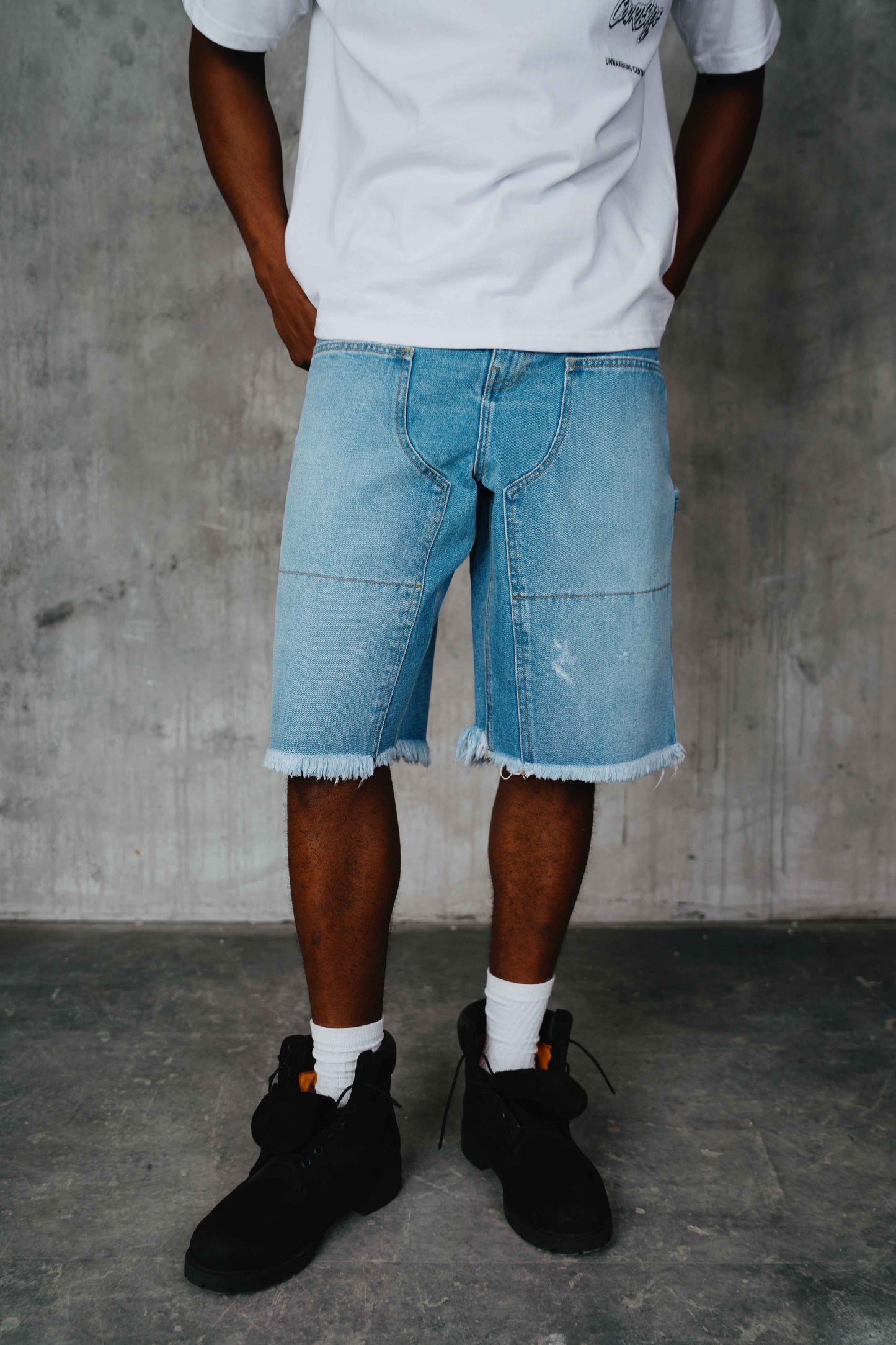 Larsson Denim Shorts Blue