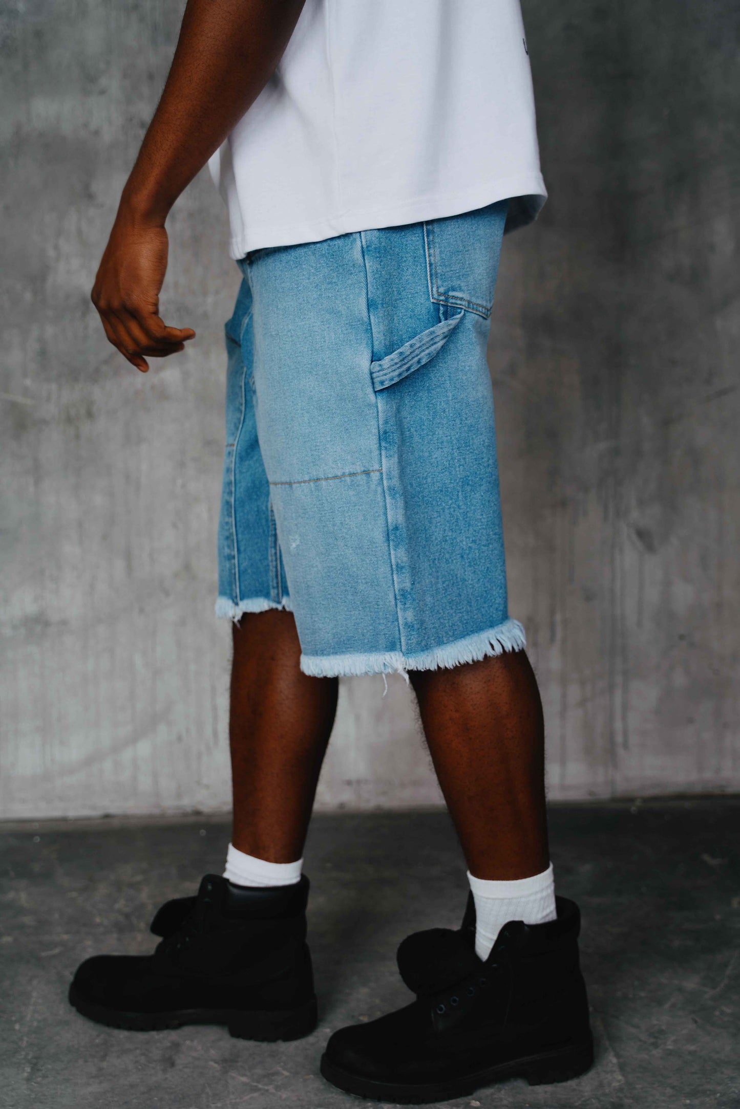 Larsson Denim Shorts Blue