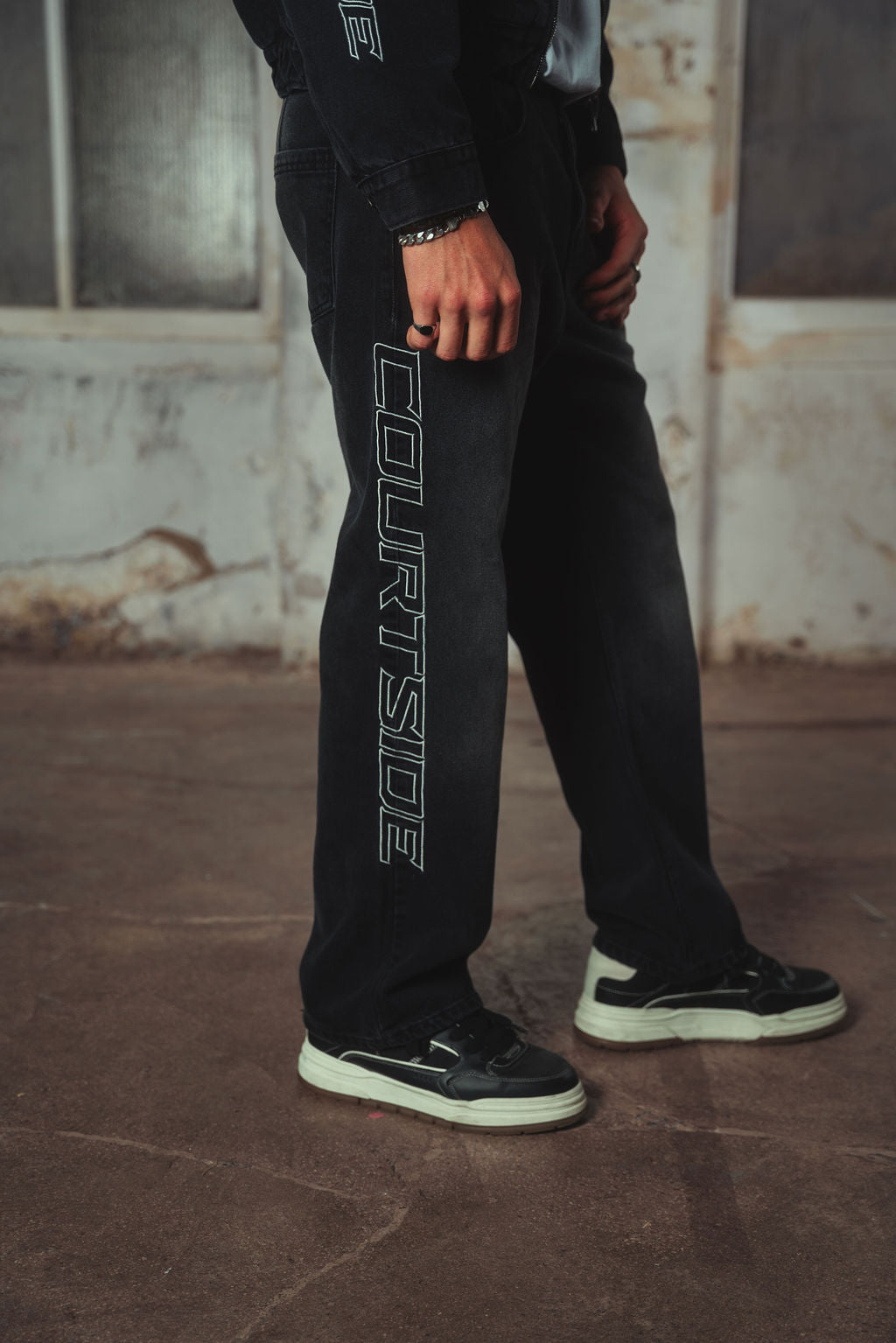 Bassey Denim Jeans Black