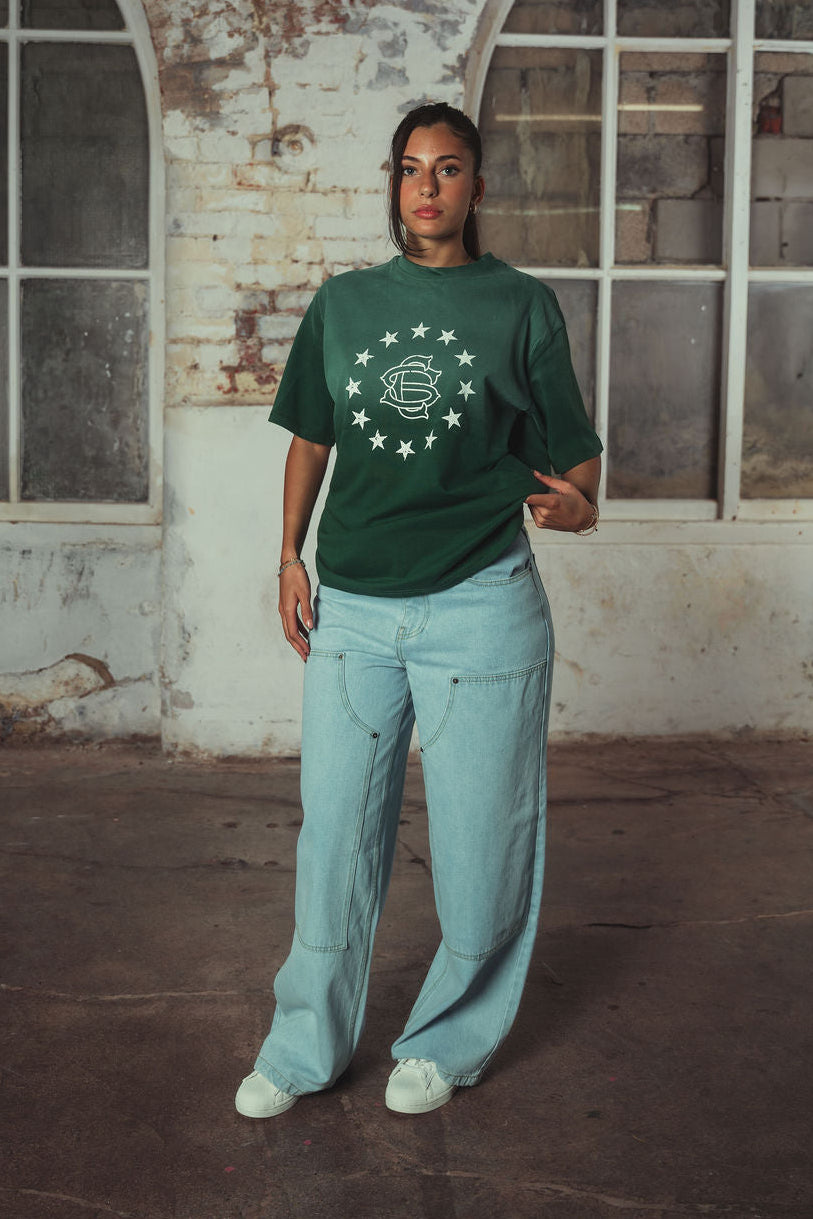 Soko Denim Carpenter Jeans Washed Light Blue