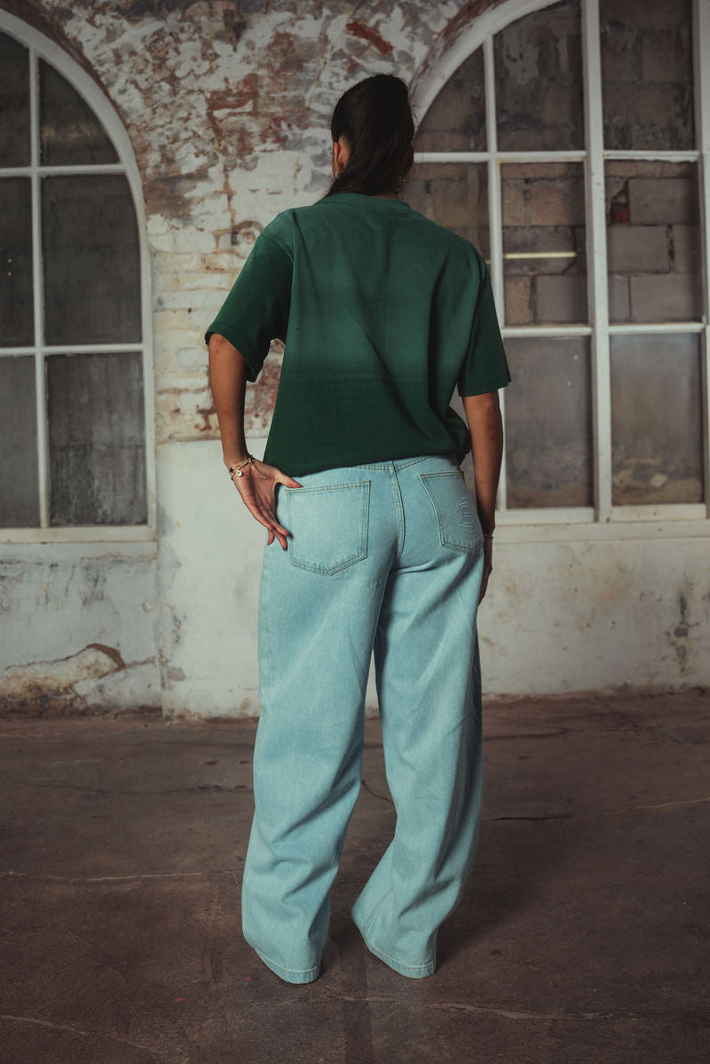 Soko Denim Carpenter Jeans Washed Light Blue