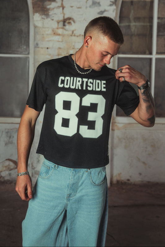 Grace Mesh T-shirt Black