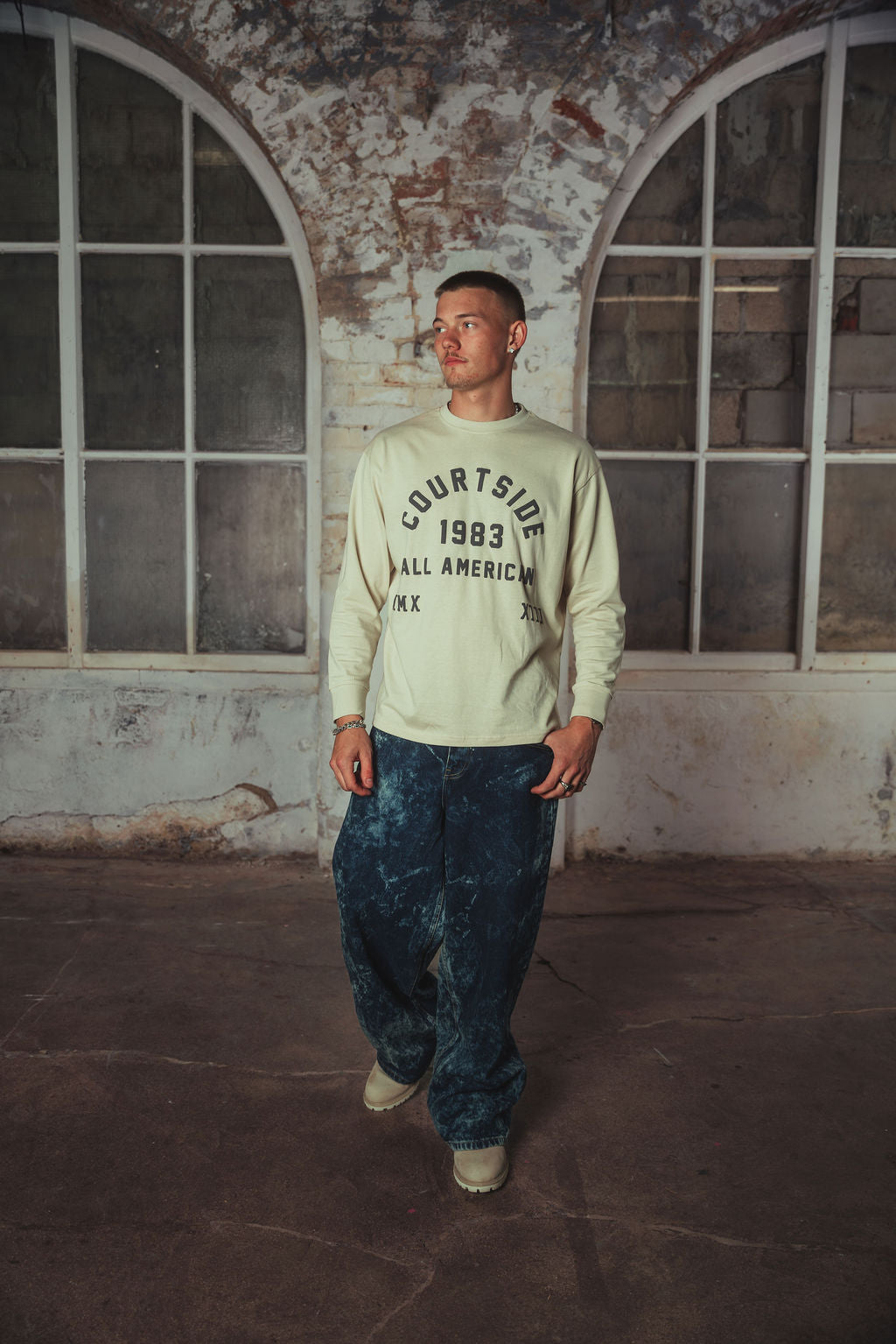 1983 Long Sleeve T-shirt Sand