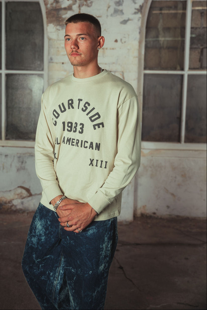 1983 Long Sleeve T-shirt Sand