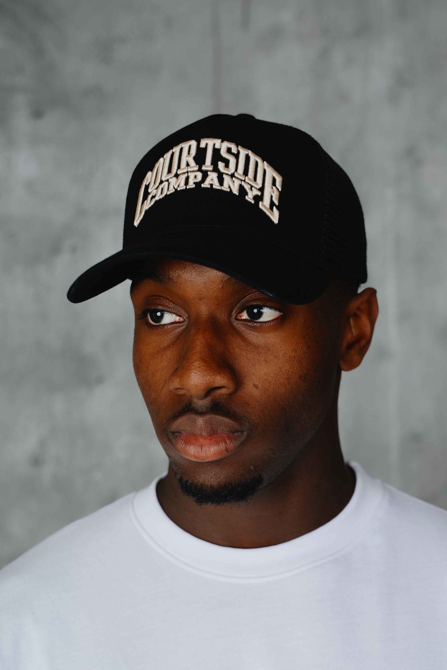 Arch Trucker Cap Black