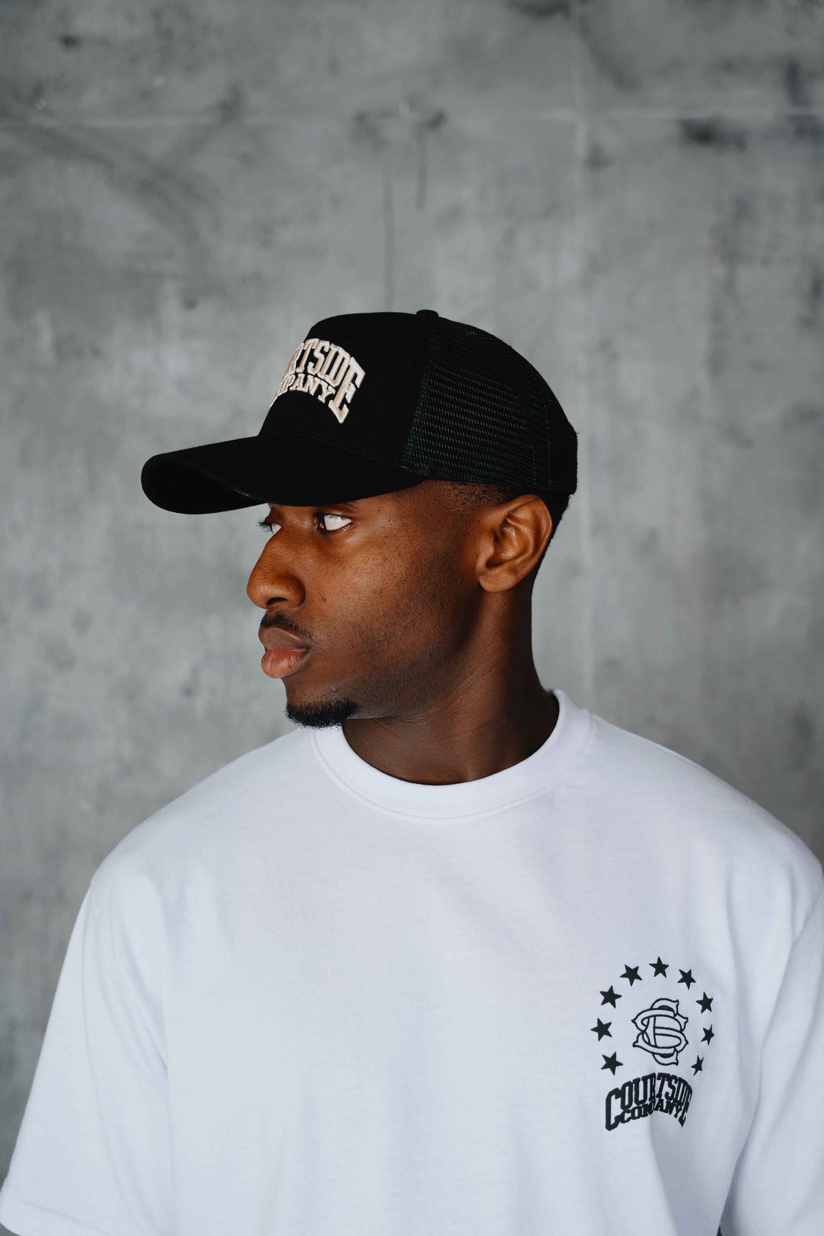 Arch Trucker Cap Black