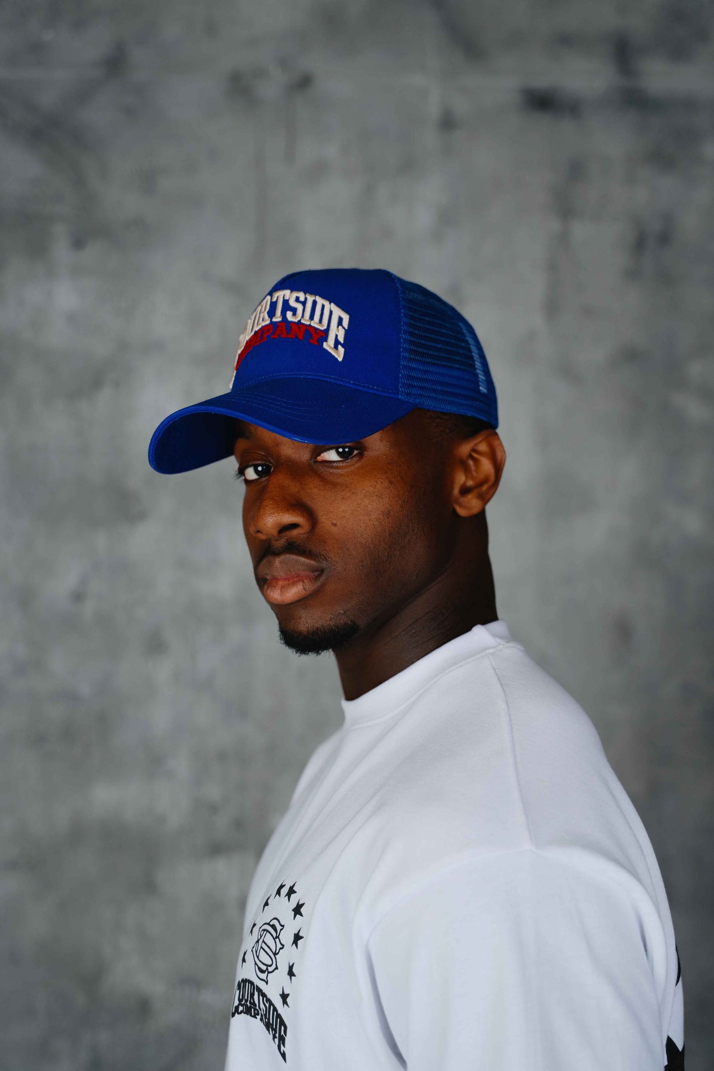 Arch Trucker Cap Blue