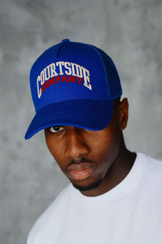 Arch Trucker Cap Blue