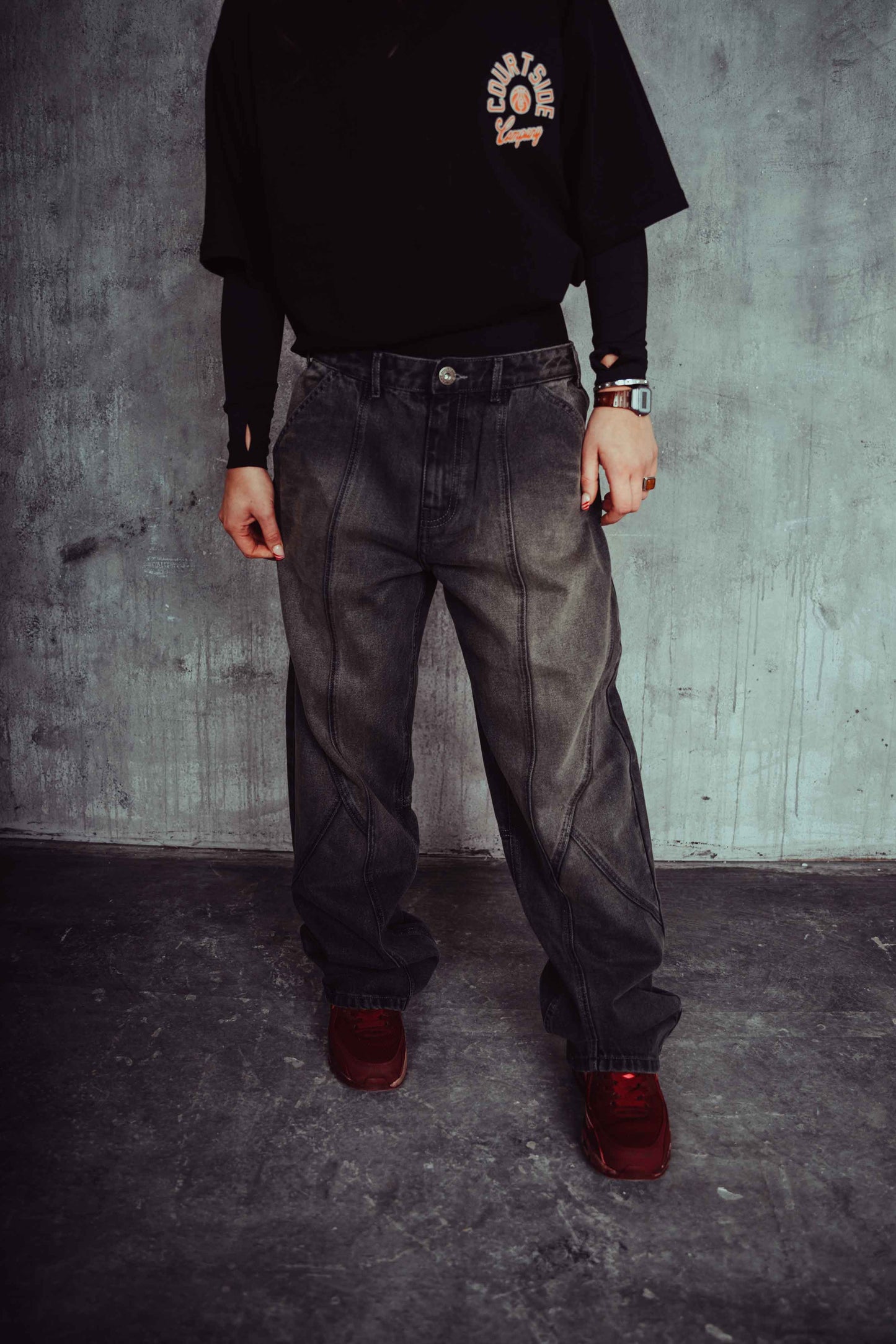 Jamison Denim Jeans - Black Wash