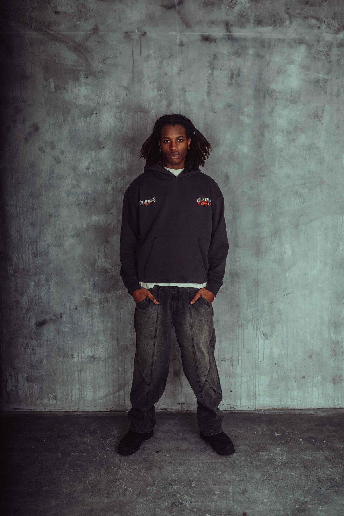 Division Hoodie Black