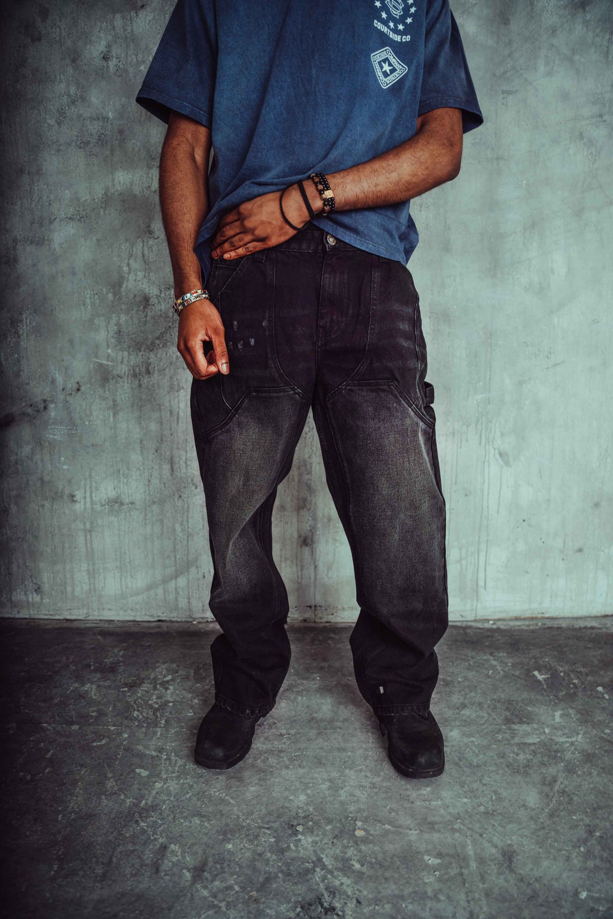 Hawkin Denim Jeans Black Wash