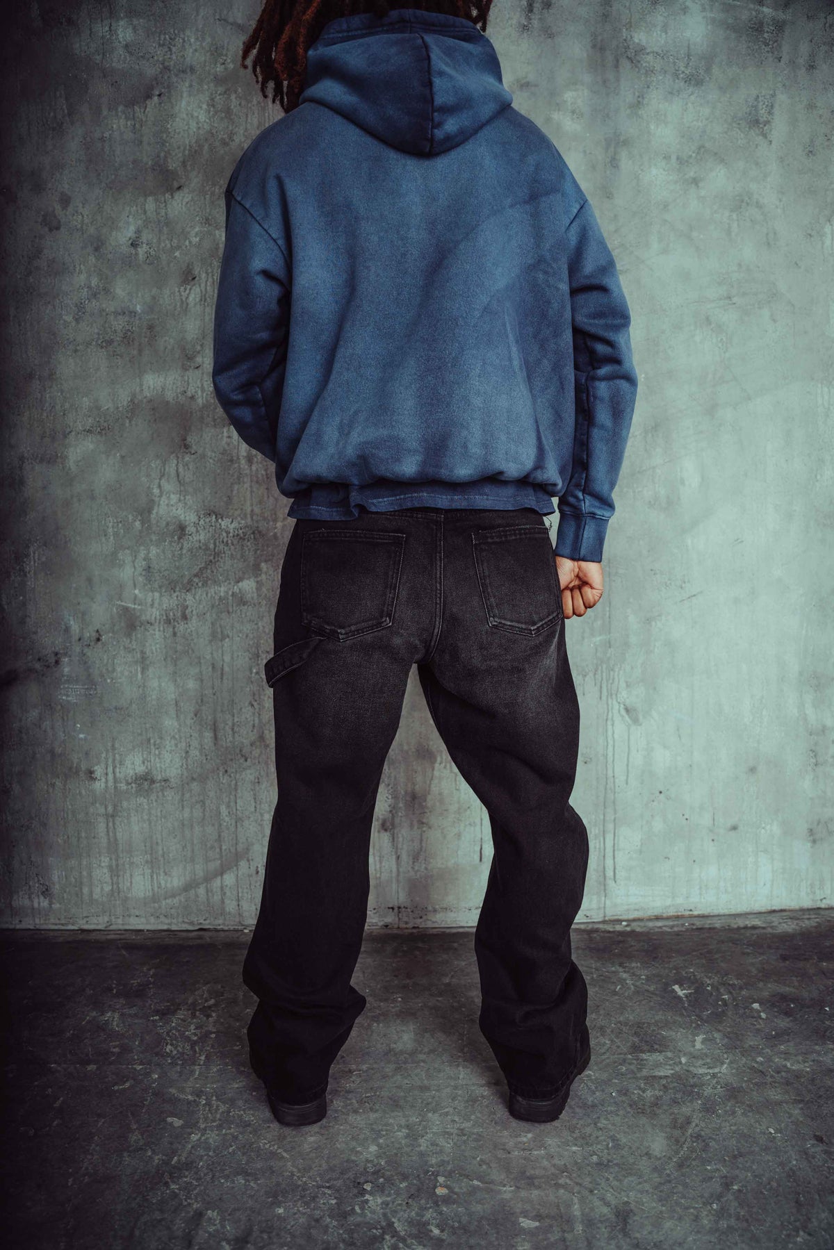 Empire Hoodie Ombre Blue