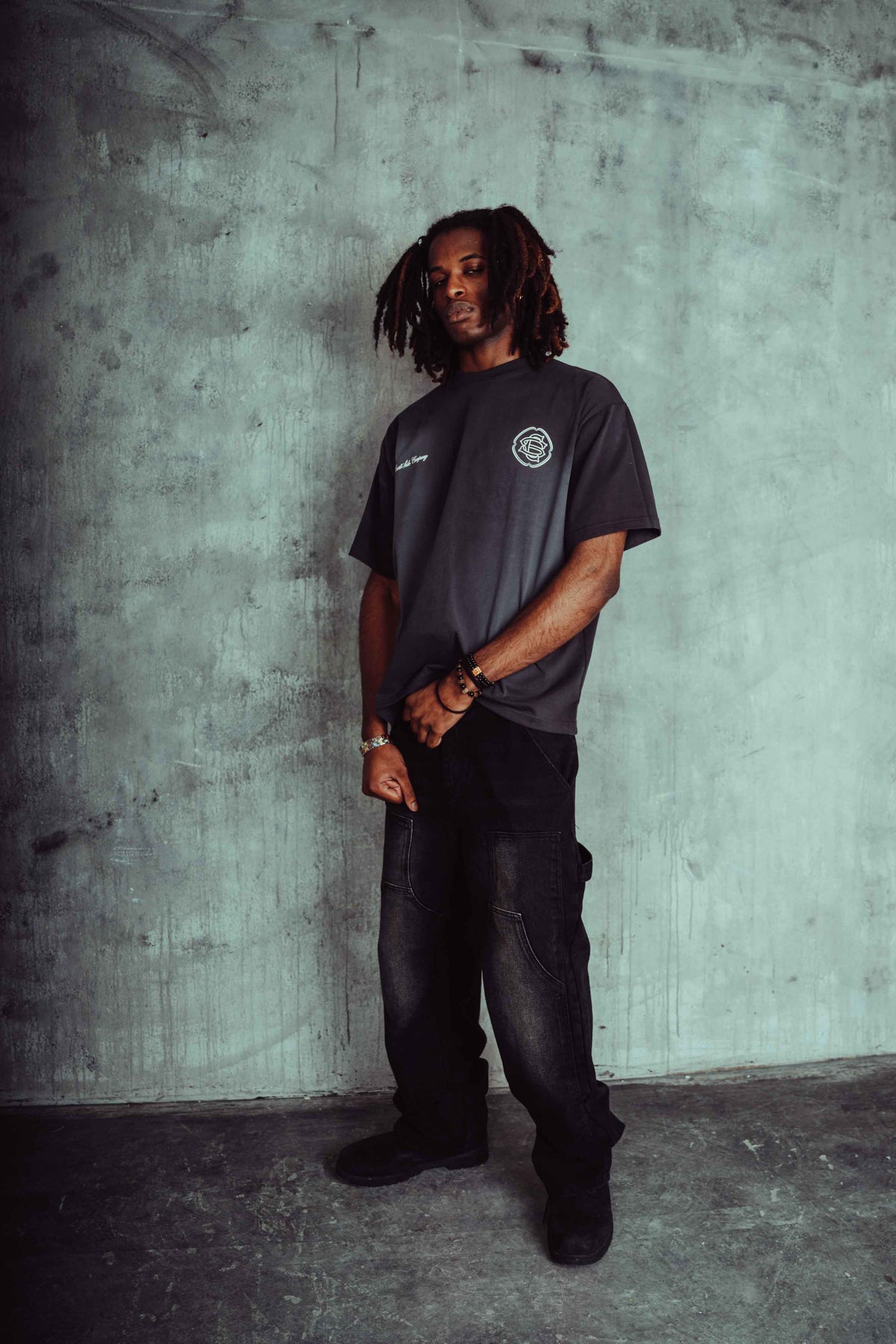 Rycan Tee Washed Black