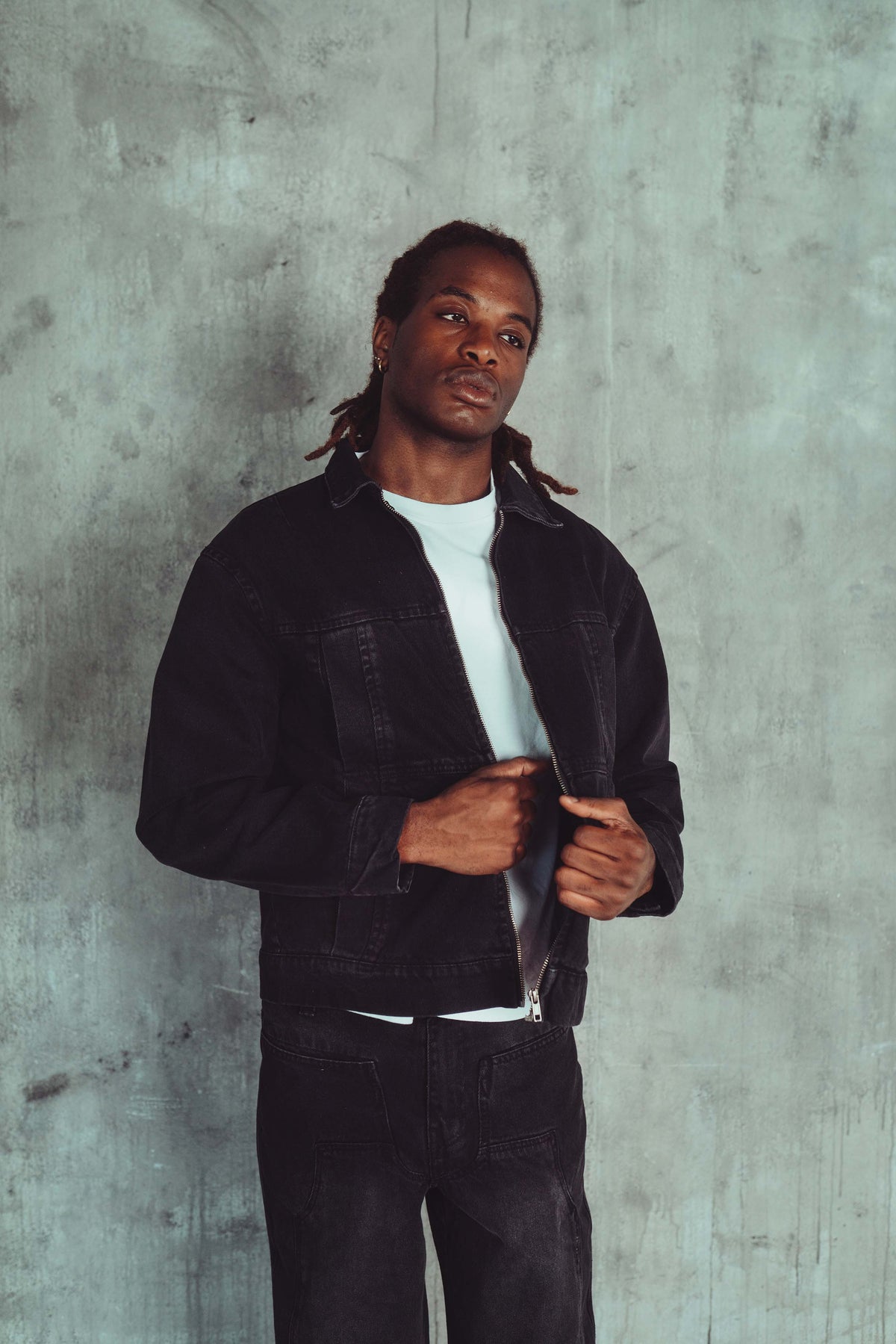 Capital Denim Jacket Black