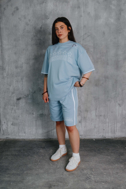 Blake Mesh Short Blue