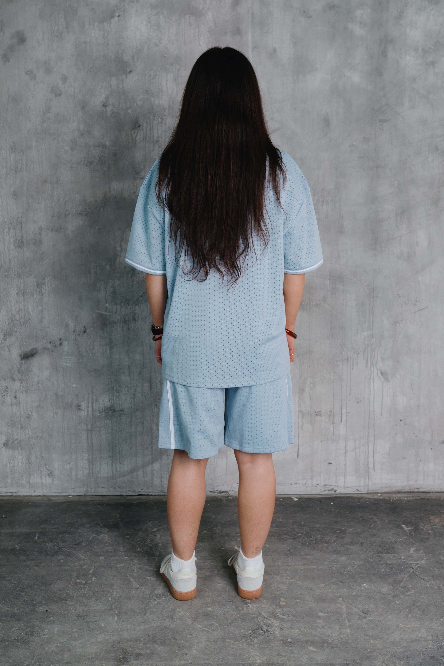 Blake Mesh Short Blue